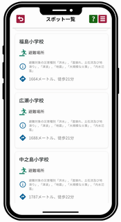スポット一覧