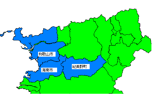 管内市町の地図の画像