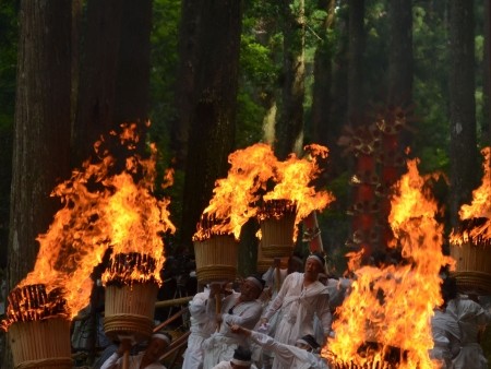 那智の火祭りの画像